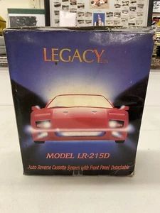 Legacy Model LR-215D car radio cassette player detachable face 64 wat New In Box - Picture 1 of 10