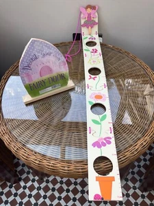 Gisela Graham Fairy Theme Childrens Height Measure Ruler Hanging Photo Frame etc - Picture 1 of 6
