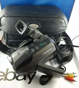 Panasonic Palmcorder VHSC Model PV-L450D-K with Carry Bag No Battery or Charger - Bild 1 von 10