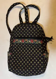 Mochila floral acolchada Vera Bradley 14 X 11,5 pulgadas - Imagen 1 de 2