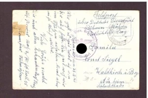 Dt. Reich correo de campaña / correo de servicio Bohemia / Moravia Praga n, Waldkirch 1940 - Imagen 1 de 2