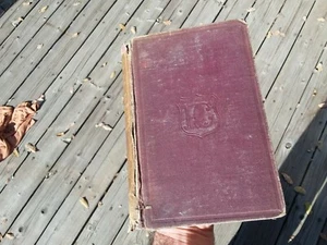 Antique 1869 Illustrated Book "Robinson Crusoe" Vintage Literature Fiction - Imagen 1 de 12