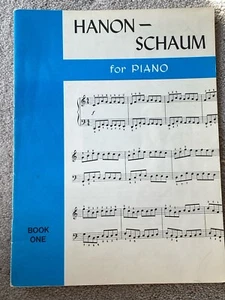 1946 HANON-SCHAUM for Piano BOOK ONE Songbook 24 Practice Exercises - Picture 1 of 5