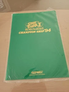 SUPER STREET FIGHTER 2 II CAPCOM SUPER FAMICOM SFC ORIGINAL JAPAN CLEAR FILE! - Imagen 1 de 1