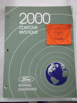 2000 福特 Contour Mystique 接线图 — 第 1/4 张图片