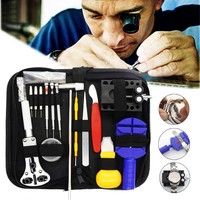 147Pcs Watch Repair Tool Kit Case Opener Link Spring Bar Remover Watchmaker Tool