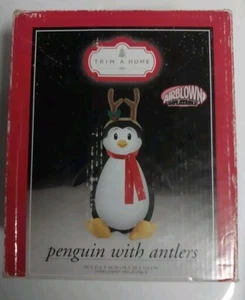 Penguin Air Blown Inflatable 4FT IndoorOutdoor Christmas Decor Trim A Home Gemmy - Picture 1 of 1
