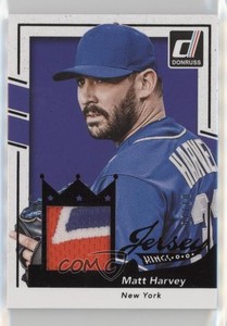 2016 Panini Donruss Jersey Kings Studio Season /10 Matt Harvey #JK-MH