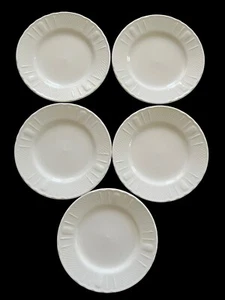 Juego de 5 placas de pan y mantequilla blancas de celosía FARBERWARE 4482 excelentes - Imagen 1 de 4