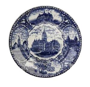 Hartford Connecticut c.1910 COMMEMORATIVE PLATE - England - Picture 1 of 5