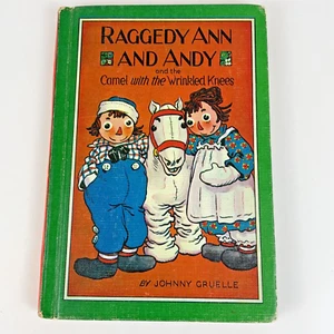 VINTAGE BOOK: 1960 Raggedy Ann & Andy and the Camel With The Wrinkled Knees - Imagen 1 de 10