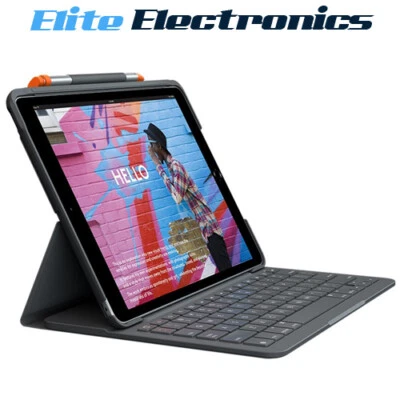 Logitech Case Bluetooth Keyboard Apple iPad 10.2" 7th Gen 920-009469 - Image 1 of 3