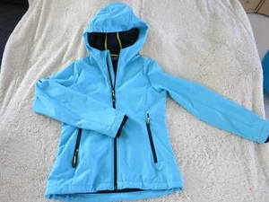 Softshelljacke Mädchen oder Damen Gr.176 türkis mit Kapuze CMP - Bild 1 von 9
