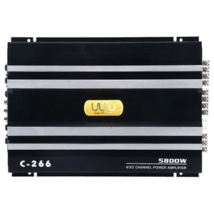 5800W Watt 4 Channel Car Truck Amplifier Stereo Audio Speaker Amp System Device - Foto 1 di 13