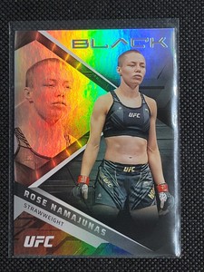 2022 UFC Chronicles Black Rose Namajunas Panini #214