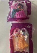 2021 McDonald's Happy Meal Toy Disney Set of 2 Princess Jasmine and Belle