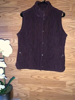 Chaleco de pana Eddie Bauer para mujer M mediano.        (6) Foto 1 de 4