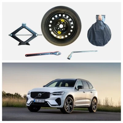 Ersatzrad Notrad 18" fur Volvo Xc60 mit Wagenheber Schlüssel Tasche 125/80r18 - Bild 1 von 4
