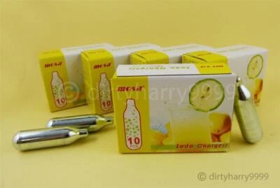 720 x Mosa Soda Co2 8g Sodakapseln Sodapatronen für Sodabereiter - Bild 1 von 2
