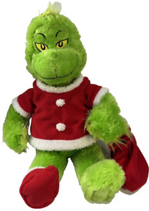 Build a Bear Dr. Seuss The Grinch Who Stole Christmas Plush With Outfit 18"