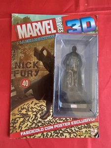 Marvel Heroes 3D Centauria Action figure + Fascicolo #40 NICK FURY - Picture 1 of 1