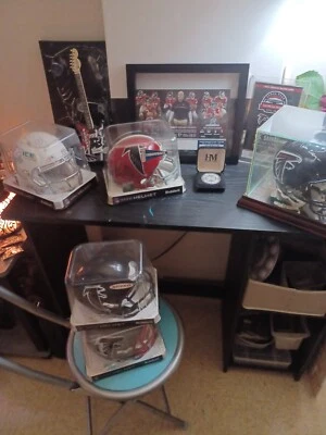 Atlanta Falcons - Minicasco firmado múltiple   Foto 1 de 4