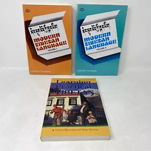 LOT: Modern Tibetan Language Vol. I & II by Thonden + Learning Practical Tibetan - Picture 1 of 19