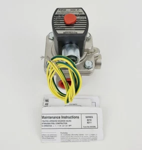 ASCO EFHT8210G089 Magnetventil explosionsgeschützt hohe Temperatur, neu! - Bild 1 von 7