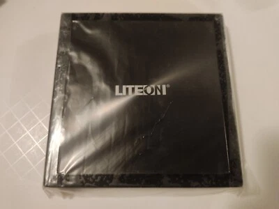 LITE-ON USB 2.0 External Slim 8X DVD Drive Model DX-8A1H-05C OPEN BOX - Image 1 of 4