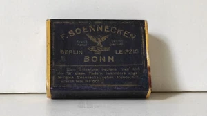 F. SOENNECKEN BONN 1/4 gros 5 1/2 nuevo en caja 20 piezas / publicidad, CAJA, Alemania, años 30 - Imagen 1 de 17