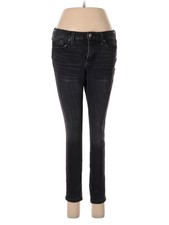 Banana Republic Women Black Jeans 28 W Petites