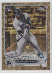 2022 Topps Gilded Collection /50 Payton Henry #78 Rookie RC