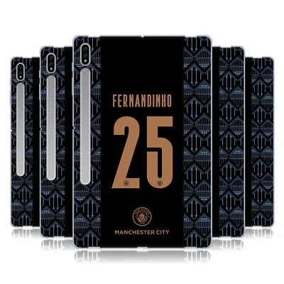 MAN CITY FC 2020/21 PLAYERS AWAY KIT GROUP 2 SOFT GEL CASE FOR SAMSUNG TABLETS 1 — 第 1/4 张图片