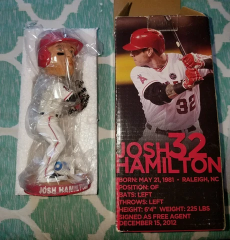 JOSH HAMILTON #32 LOS ANGELES ANAHEIM ANGELS BOBBLEHEAD Cover