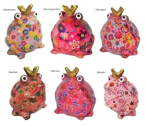 Spardose Frosch Pink Serie aus Keramik Pomme Pidou Sabo Design - Picture 1 of 7