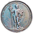 Switzerland 5 Francs Shooting Festival 1879 silver Basel Mint 30.000 copies