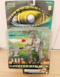 Blast GODZILLA with F-18 Jet Fighter Set 3 Figure 1998 NEW TRENDMASTERS BANDAI - Picture 1 of 8