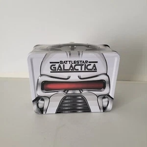 BATTLESTAR GALACTICA Cylon Tin Tote Gift Set SDCC 2012 Exclusive LE 1500 Sealed - Picture 1 of 6