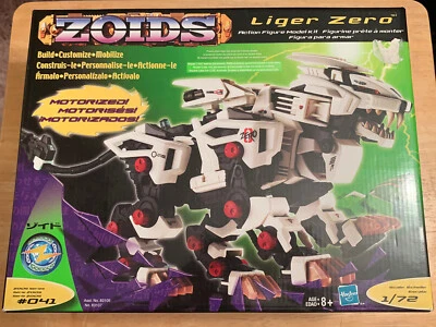 Hasbro Zoids #041 Motorized Liger Zero 2001. New Open Box All Parts Are Sealed!! - Image 1 of 4