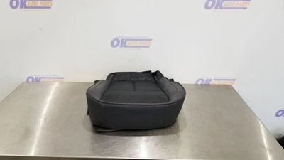 21 NISSAN TITAN PRO-4X SEAT BOTTOM COVER FRONT RIGHT PASSENGER BLACK CLOTH - Image 1 of 4