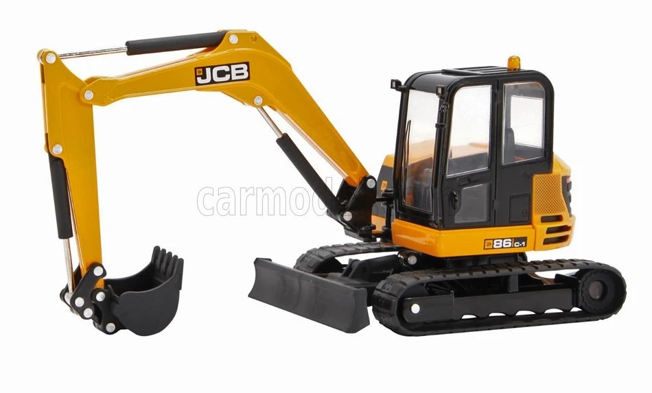 1/32 BRITAINS - JCB - 86C-1 ESCAVATORE CINGOLATO TRACTOR 2012 - EXCAVATOR 43013 - Immagine 1 di 1