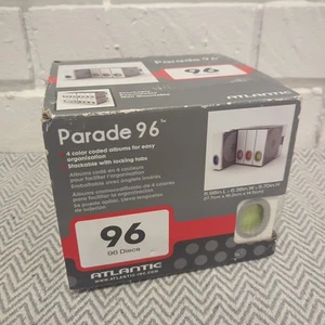 Atlantic Parade 96 CD/DVD/Games Disc Storage NEW - Picture 1 of 7