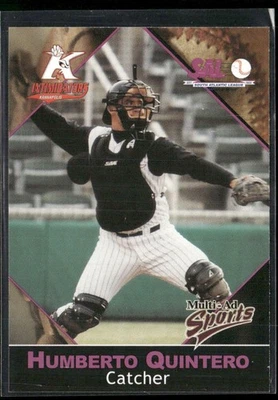 Humberto Quintero 2001 SALLY South Atlantic League Top Prospect Set - Image 1 of 2