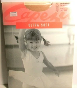 Capezio 1860C Ultra Soft Footed Bodytight Dance LSN Light Suntan Kids Kind OS - Bild 1 von 4
