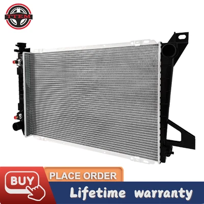 Radiator 1453 Fit Ford F-150 F-250 Bronco 1985-1996/F-350 1989-1997 5.0L 5.8L AT - Изображение 1 из 4