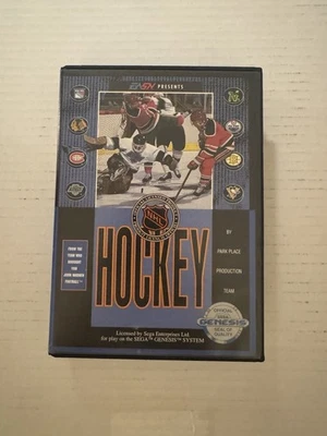 NHL Hockey (Sega Genesis, 1991) With Manual - Image 1 of 3