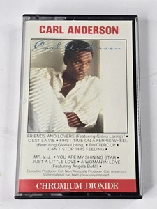 CARL ANDERSON - SELF TITLED 1986 CASSETTE TAPE ALBUM - CANADA IMPORT - Imagen 1 de 5