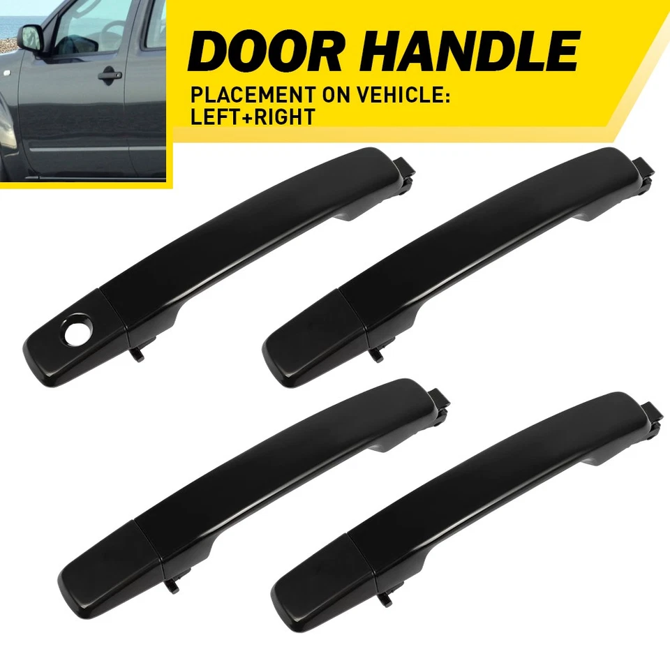 Manija de puerta exterior delantera izquierda/derecha para 05-08 Nissan Frontier 05-15 Xterra S Foto 1 de 4