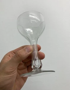 Verre à jambe creuse en cristal facetté et taillé Bayel - Imagen 1 de 3