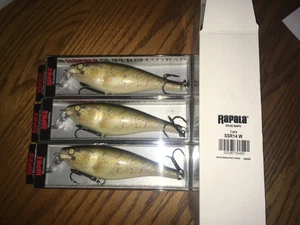Rapala Super Shad Rap SSR14= 3 WALLEYE COLORED Pike Musky Big Game Lure - Picture 1 of 1